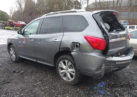 2018 Nissan Pathfinder Sl from USA, damaged, VIN 5N1DR2MM9JC621801
